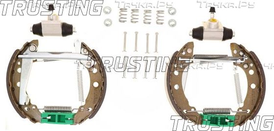 Тормозные колодки Trusting - задние для SEAT Cordoba I 1993-2002. Артикул 6280