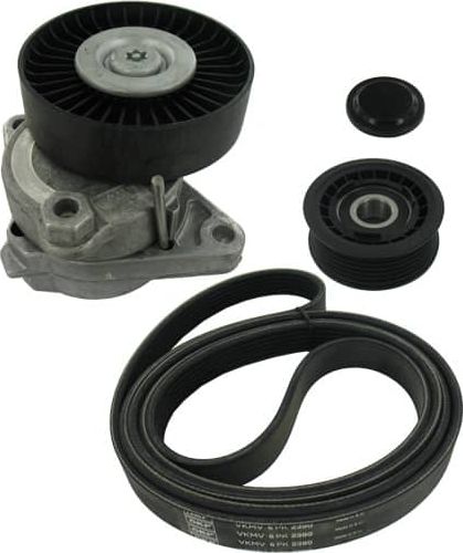 Приводной ремень поликлиновой с роликами (комплект) SKF. Артикул VKMA 38017