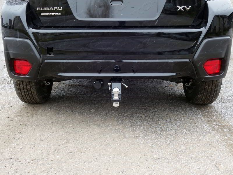 Фаркоп ТСС оцинкованный под американский квадрат для Subaru XV II 2017-2026. Артикул TCU00094