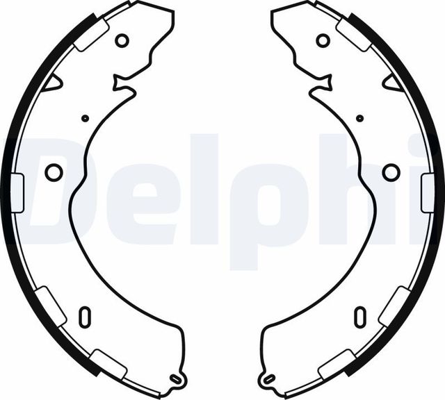Тормозные колодки Delphi. Артикул LS2064