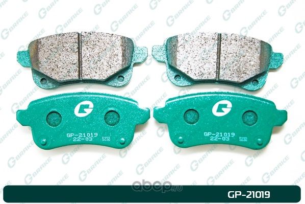 Колодки G-brake GP-21019 G-Brake. Артикул GP21019