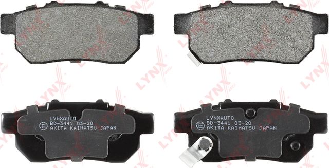 Тормозные колодки LYNXauto. Артикул BD-3441