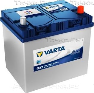 Аккумулятор Varta Blue Dynamic для Toyota Celica II (A40, A50) 1977-1981. Артикул 5604100543132