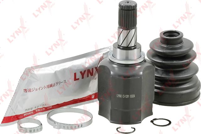 Шрус внутренний (граната) LYNXauto передний левый для Nissan Primera P12 2002-2008. Артикул CI-1291