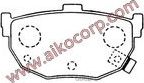 Колодки тормозные (Aiko). Артикул PF2130