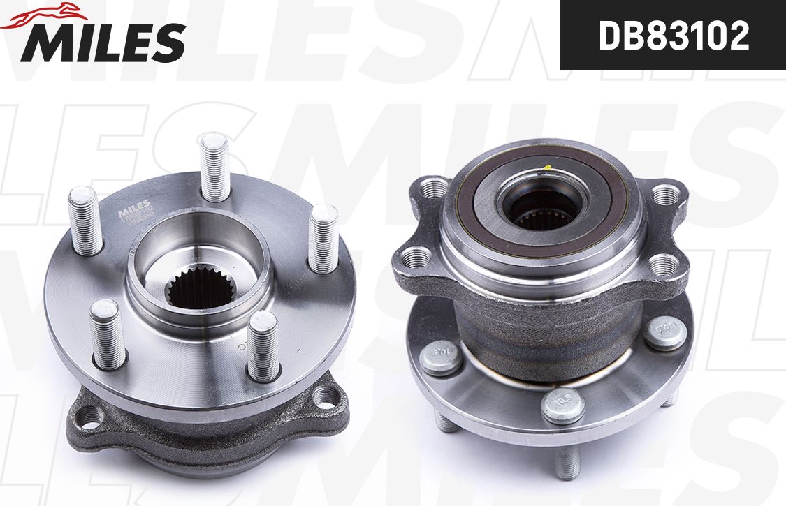 Ступица колеса с интегрированным подшипником Miles. Артикул DB83102