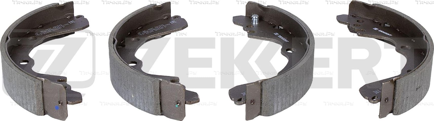 Тормозные колодки Zekkert передние для Mitsubishi Lancer VI 1992-2003. Артикул BK-4037