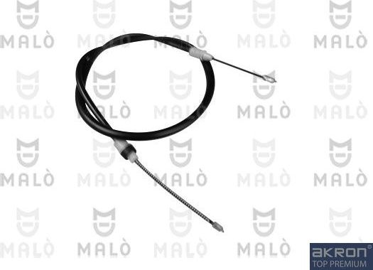 Трос ручника (тросик ручного тормоза) Malò. Артикул 26292