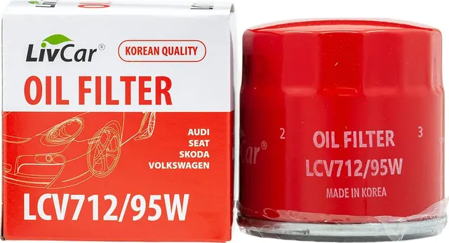 Фильтр масляный (Livcar). Артикул LCV712/95W