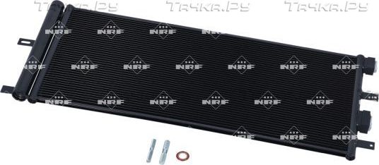 Радиатор кондиционера (конденсатор) NRF EASY FIT. Артикул 350602
