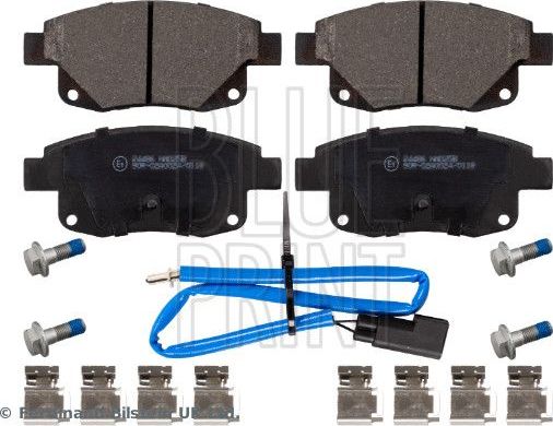 Тормозные колодки Blue Print. Артикул ADF124221