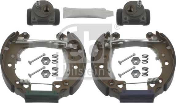 Тормозные колодки Febi Bilstein задние для Citroen AX 1986-1998. Артикул 37502