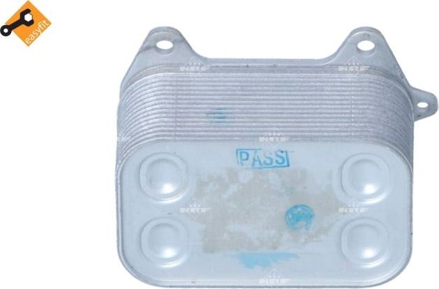 Радиатор масляный (маслоохладитель) для двигателя NRF EASY FIT для Audi A4 IV (B8) 2007-2015. Артикул 31263