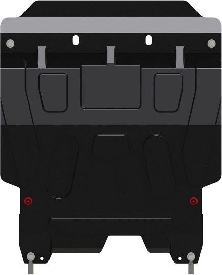 Защита Шериф (1,8 мм) для картера и КПП Chevrolet Lacetti 2004-2013. Артикул 04.1788