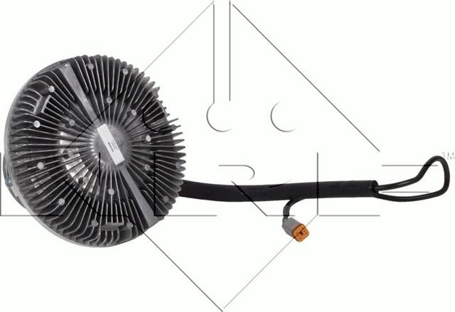 Муфта вентилятора (вискомуфта) NRF для Scania R 2004-2015. Артикул 49033