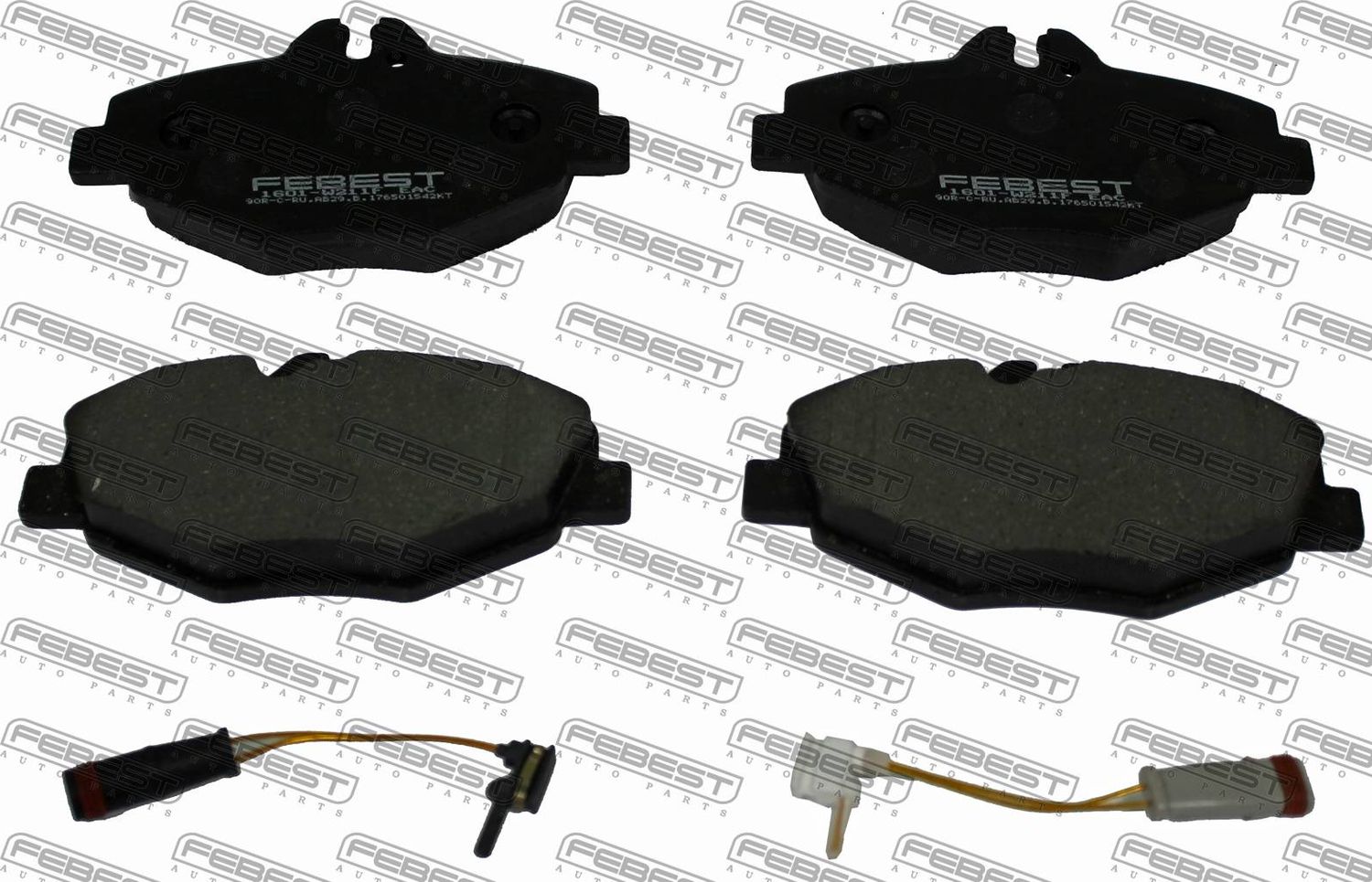 Тормозные колодки Febest. Артикул 1601-W211F
