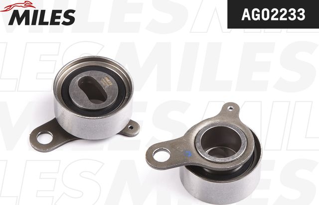 Натяжной ролик (натяжитель) ремня ГРМ Miles для Toyota MR2 I (W10) 1984-1990. Артикул AG02233