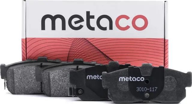 Колодки тормозные NISSAN ALMERA/PRIMERA/MAXIMA 92- задн. (Metaco). Артикул 3010117