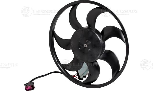Вентилятор радиатора двигателя Luzar для Porsche Cayenne I (955) 2003-2010. Артикул LFC 1855