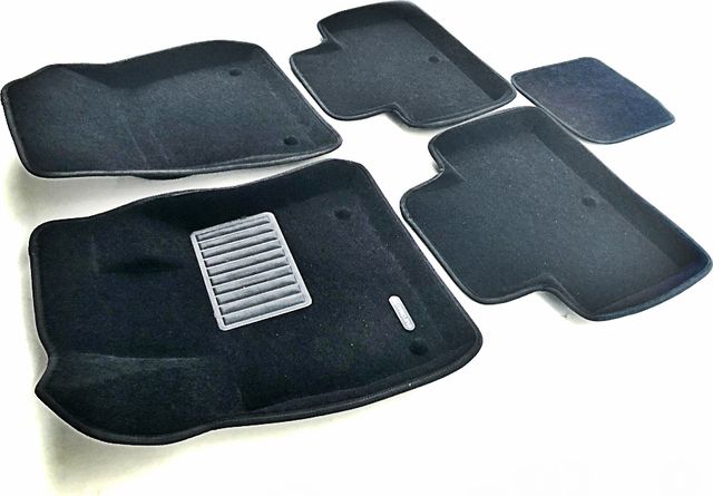 Коврики текстильные Euromat 3D Business для салона Infiniti QX50 2018-2026. Артикул EMC3D-002804