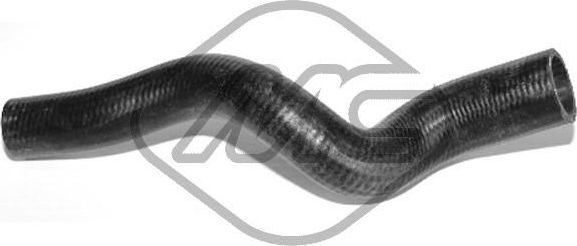 Патрубок радиатора (системы охлаждения) Metalcaucho верхний для Peugeot 206 2001-2009. Артикул 09184