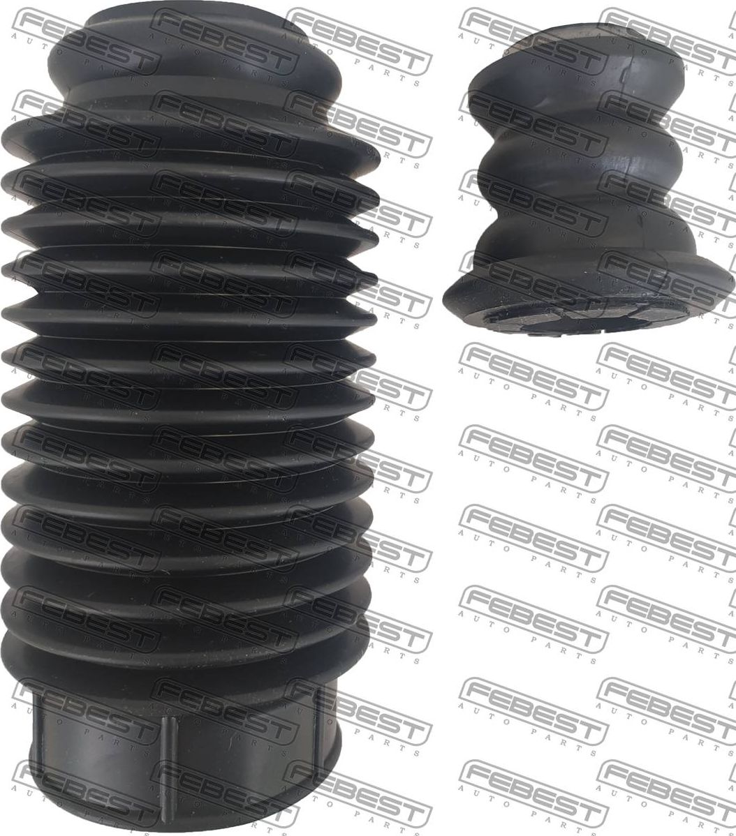 Комплект отбойников и пыльников амортизаторов (стоек) Febest (резина). Артикул TSHB-18-PL