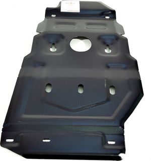 Защита Alfeco для МКПП и РК Dymos УАЗ Пикап I рестайлинг 2014-2025. Артикул ALF.39.04 st