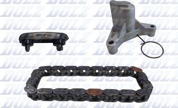 Цепь ГРМ Dolz для Volvo V70 III 2007-2010. Артикул SKCC017