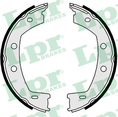 Тормозные колодки (стояночная тормозная система) LPR. Артикул 09950