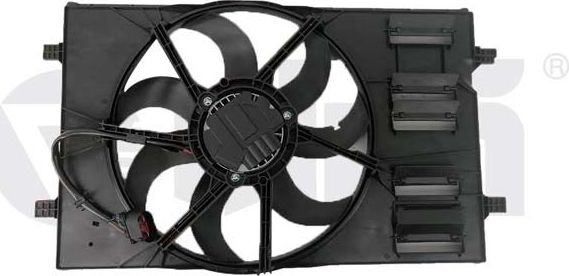 Вентилятор радиатора двигателя Vika для Audi Q3 II (F3) 2018-2026. Артикул 99591784601