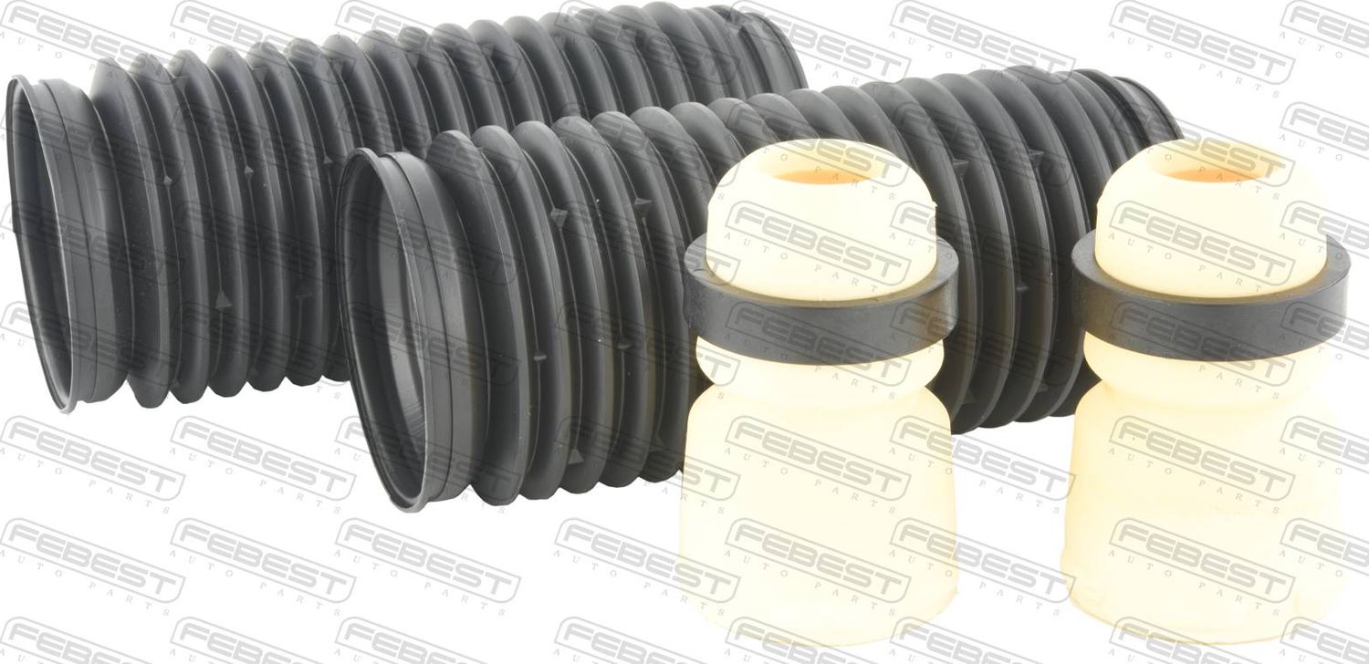 Комплект отбойников и пыльников амортизаторов (стоек) Febest. Артикул VWSHB-B8F-KIT