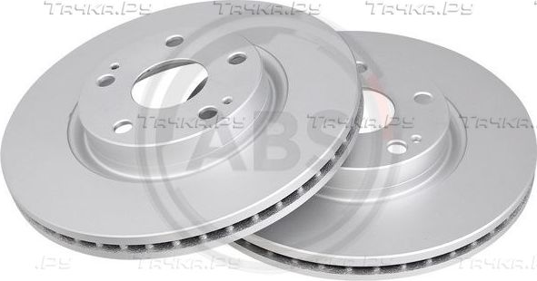 Тормозной диск ABS COATED передний для Toyota Avensis III 2008-2018. Артикул 17608