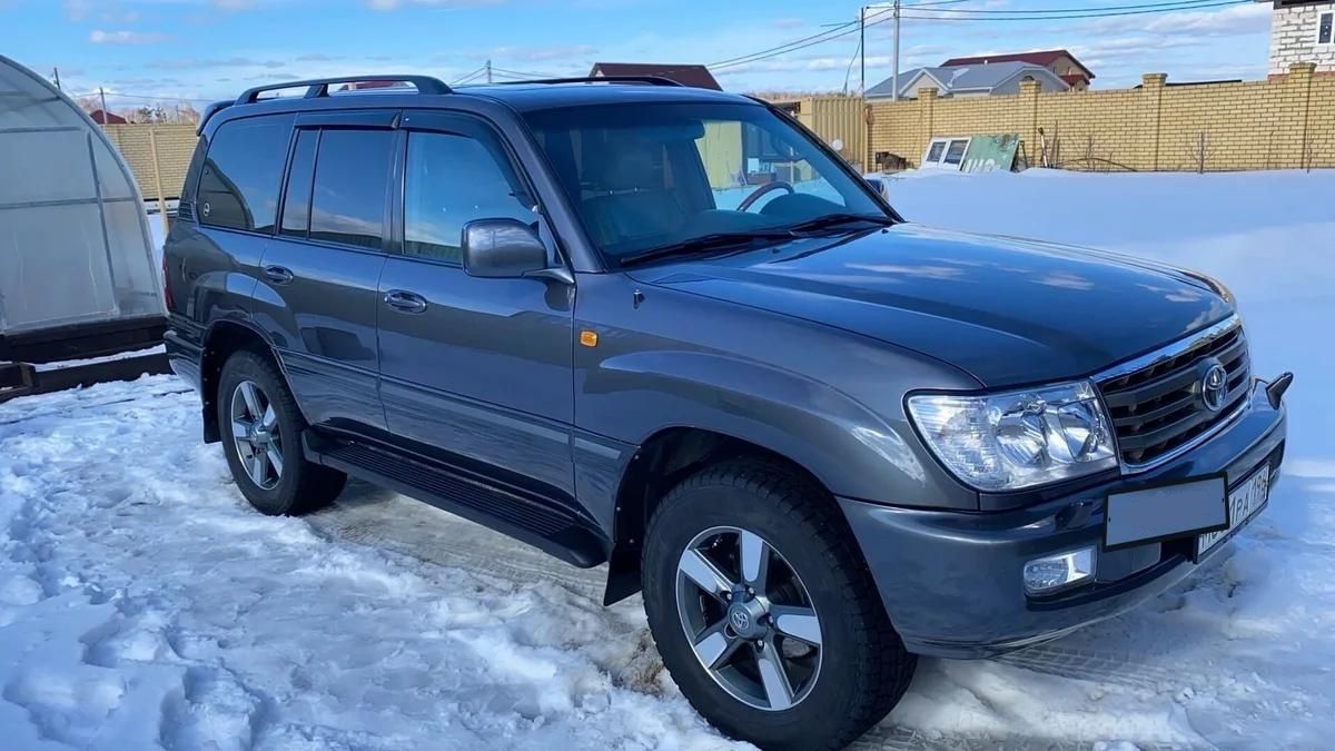 Дефлекторы Cobra Tuning для окон Toyota Land Cruiser 100 1998-2007. Артикул T21598