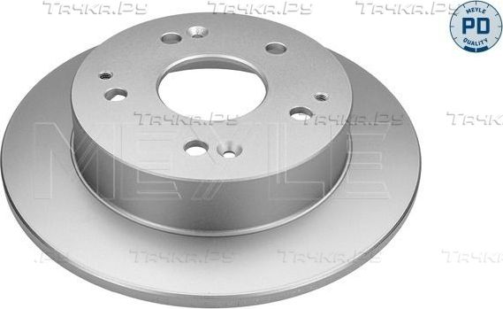 Тормозной диск Meyle PD задний для Honda Civic VII 2000-2005. Артикул 31-15 523 0057/PD
