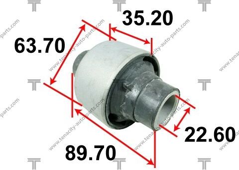 Сайлентблок переднего рычага подвески Tenacity. Артикул AAMMA1021