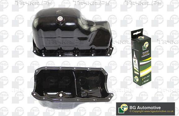 Масляный поддон картера двигателя BGA для Fiat Panda II 2003-2012. Артикул SP2200