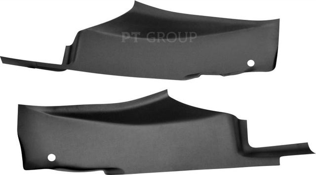 Накладки PT Group на ковролин задние (2 шт) (ABS) для Lada Largus I 5,7 мест 2021-2026. Артикул LLA-21-111740.22