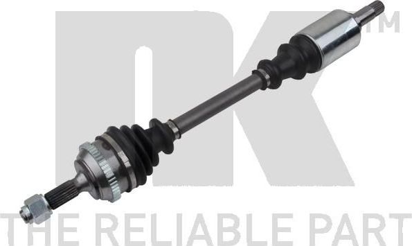 Полуось (привод в сборе, приводной вал) NK. Артикул 501975