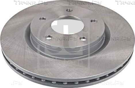 Тормозной диск Febi Bilstein передний для Nissan Juke I 2010-2019. Артикул 108396