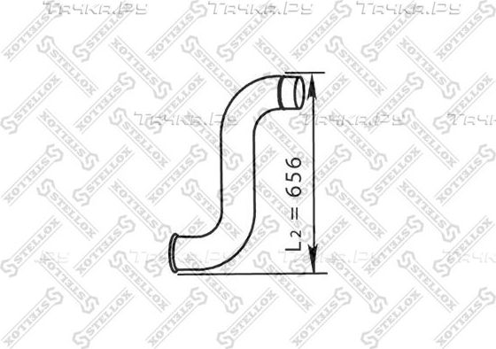 Глушитель Stellox для Renault Premium I 1996-2006. Артикул 82-03764-SX