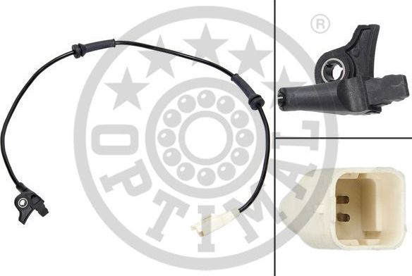 Датчик ABS Optimal передний для Citroen C4 I 2004-2011. Артикул 06-S021