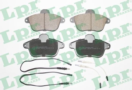 Тормозные колодки LPR. Артикул 05P478