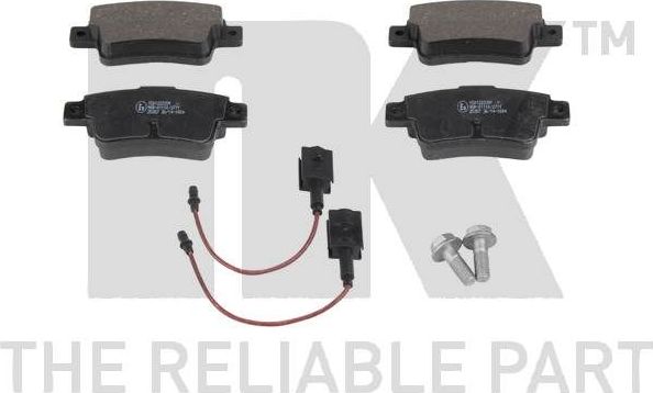 Тормозные колодки NK. Артикул 222391