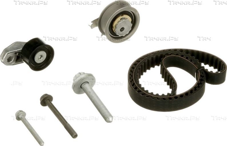 Ремень ГРМ с роликами (комплект) Gates PowerGrip™ для Volkswagen Touran III 2018-2026. Артикул K045680XS