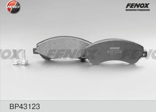 Тормозные колодки Fenox. Артикул BP43123