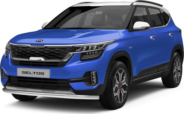 Защита Rival переднего бампера d57 для Kia Seltos 2020-2026. Артикул R.2813.001