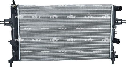 Радиатор охлаждения двигателя NRF (алюминий). Артикул 58176A