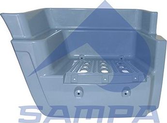 Пороги Sampa правый для IVECO Trakker 2004-2012. Артикул 1860 0140