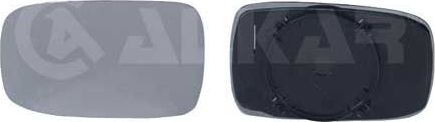 Зеркальное стекло бокового зеркала Alkar левое для Ford Mondeo II 1996-2000. Артикул 6401409