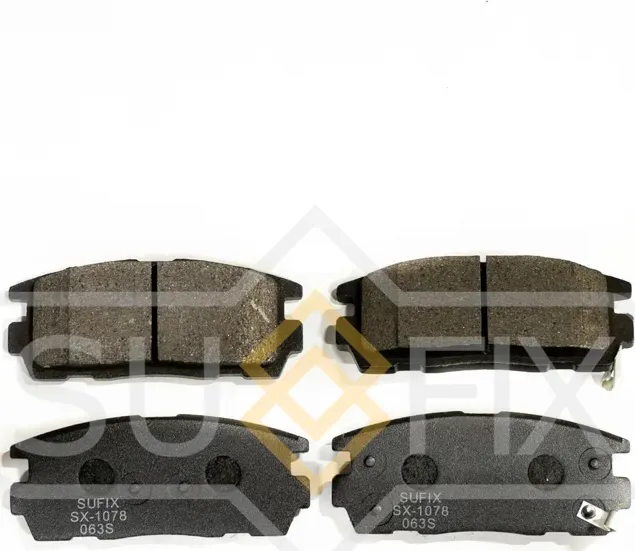 Колодки тормозные дисковые | зад прав/лев | (Sufix). Артикул SX-1078